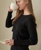Peullobeu Layered Ballet Knit_Bk