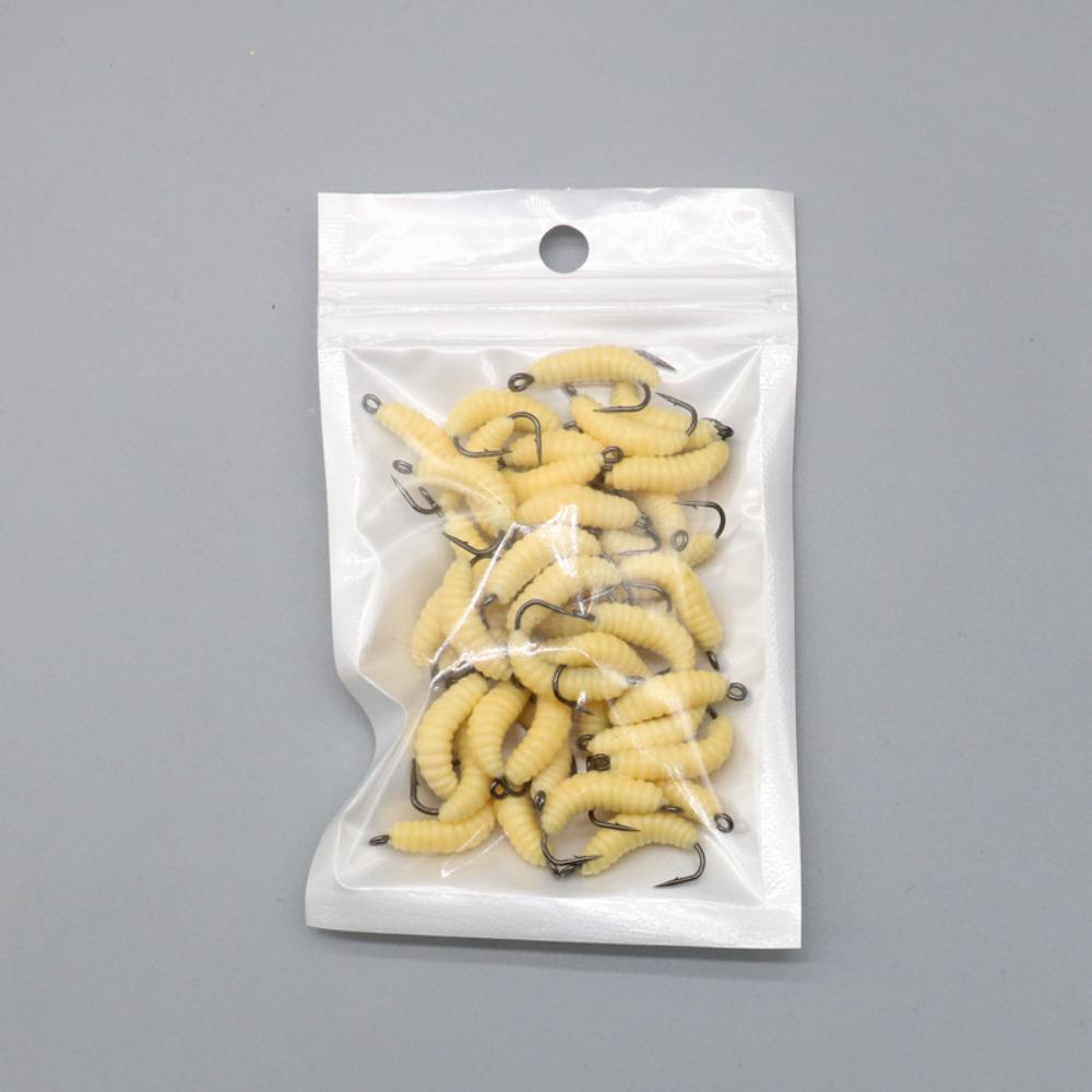 11PCS Soft bait set, realistic biomimetic, with hook, suitable for various freshwater fish