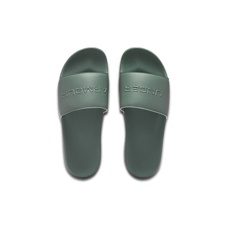 Under Armour Core Remix 2 Cushioning Soft Sole Quick-Dry Slide Sandals Unisex Sandals Green 3023774-300