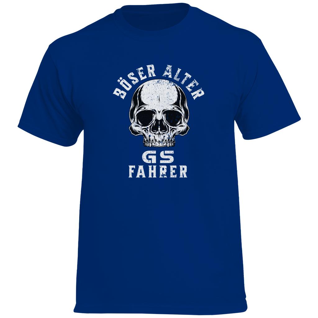 2026 Böser Alter GS Fahrer Vintage Motorcycle Racing Graphic Tee 100 Cotton Round Neck Casual Regular Fit Unisex Summer Top