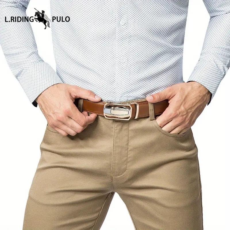 Belt Men's Cowhide Men's Belt Fashion Business Casual All-match Men's Trousers Belt