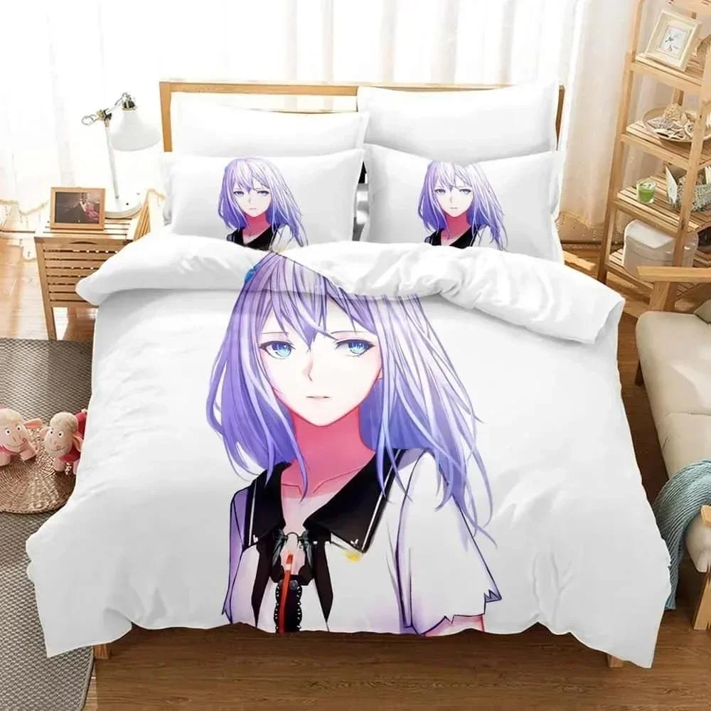 3D New Beatless Bedding Set Single Twin Full Queen King Size Bed Set For Adult Kid Bedroom Duvet cover Sets Print  Bed