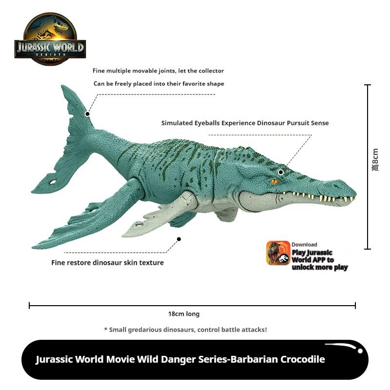 Jurassic World - Die wunderbare Welt der Wunder: Rebirth 4 Spinosaurus Actionfigur Modell Simulierte Dinosaurier Modell Spielzeug Kindergeburtstagsgeschenk