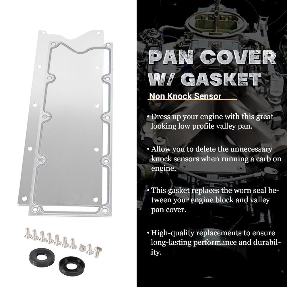 High Quality Plate Billet LS Gen 3 Billet Valley Pan Cover Plate Engine Blocks Low Profile LSX LS1 LM7 LR4 LQ4 LS6 L59 Silver