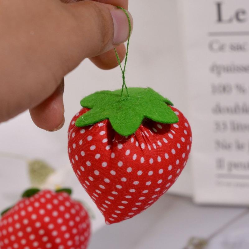 Strawberry Pin Cushion Pin Setter Sewing Tools Handmade DIY Accessories Needle Plate