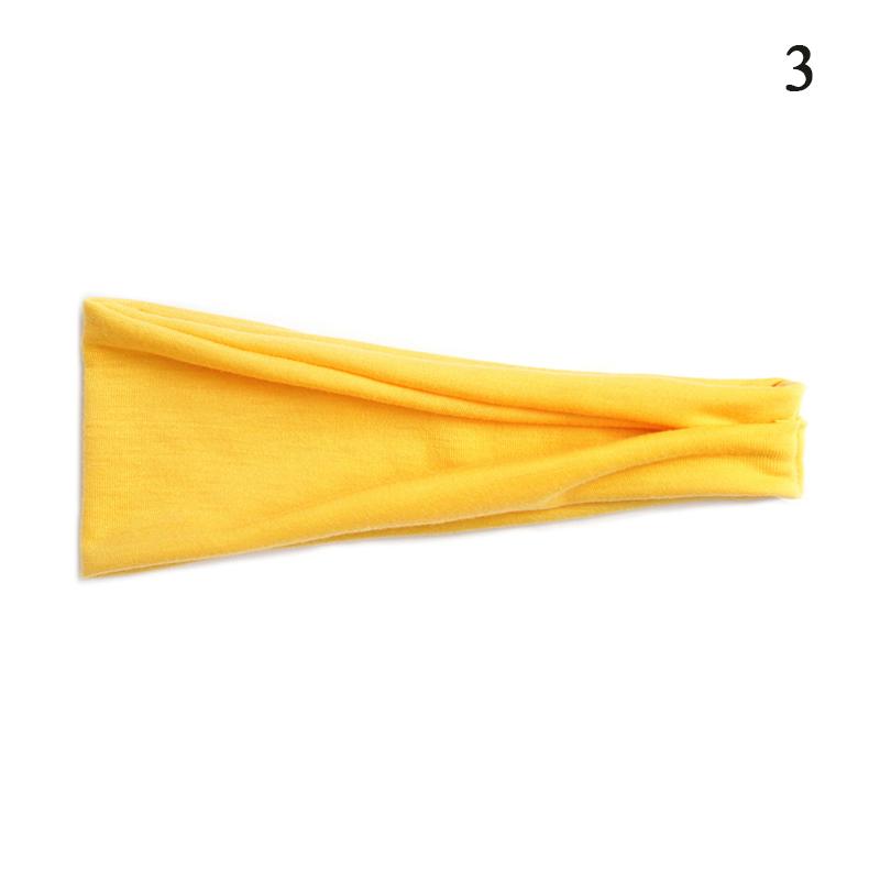 1 PC Women Headband Turban Solid Color Elastic Hair Bands Yoga Hairband Fashion Makeup Hair Hoop Hair Accessories