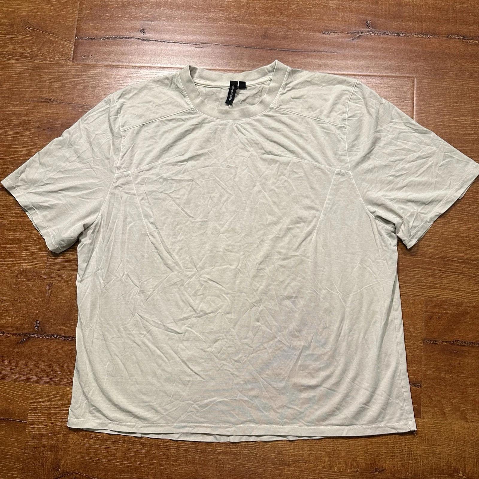 

Entire Studios T Shirt Men M Beige Oversized Relaxed Fit Boxy Minimal City Japan M