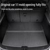 25 Tesla Trunk Integrated Mat for Model Y/3: New Version Rear Trunk Mat & Backrest Pad