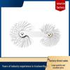 58-piece metric 60° imperial 55° american 60° thread gauge