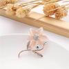 Pc Fashion Creative Flower Brooch Elegant Retro Korean Pin Beautiful Exquisite Jewelry Accessories Party Gift for Men and Women