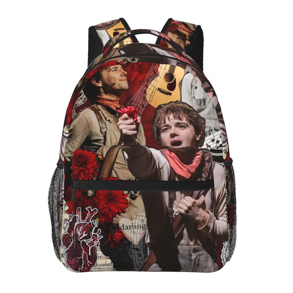 Hadestown Flower The Musical Student Backpack School Bag Hiking Travel Daypack for Boys Girls Fashion Bookbag Shoulder Bags