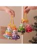 Christmas Party Decoration & Gift Pendant - Christmas Car Ornament, Yarn Handmade Hook Weaving Christmas Tree