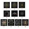 Autel Divination Pendule Nappe Tapis Jeu de Plateau Tissu de Tarot Cartes Oracles