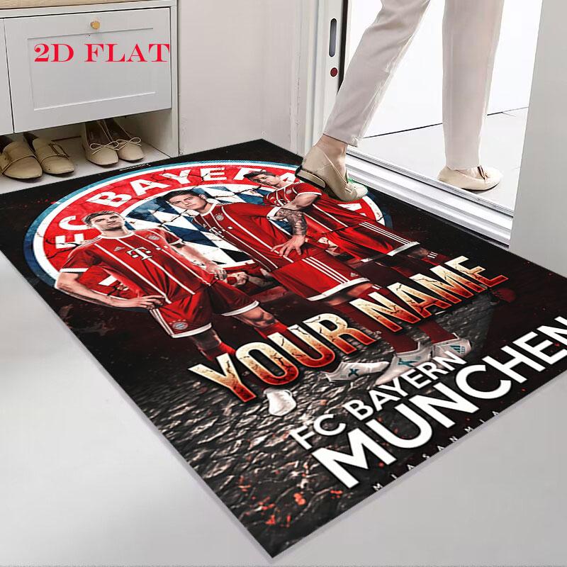 Custom Fc Bayern Munich Carpet Rug for Living Room Bedroom Home Sofa Decoration,Kids play Nonslip Floor Mat