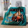 Friends TV Show D Printed Plush Throw Blanket Soft Flannel for Bedroom Living Room Sofa Picnic  Cozy Cover