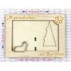 Silky Terrier - Photo frame, engraved wooden frame, a lovely gadget for the dog lover by Art-Dog