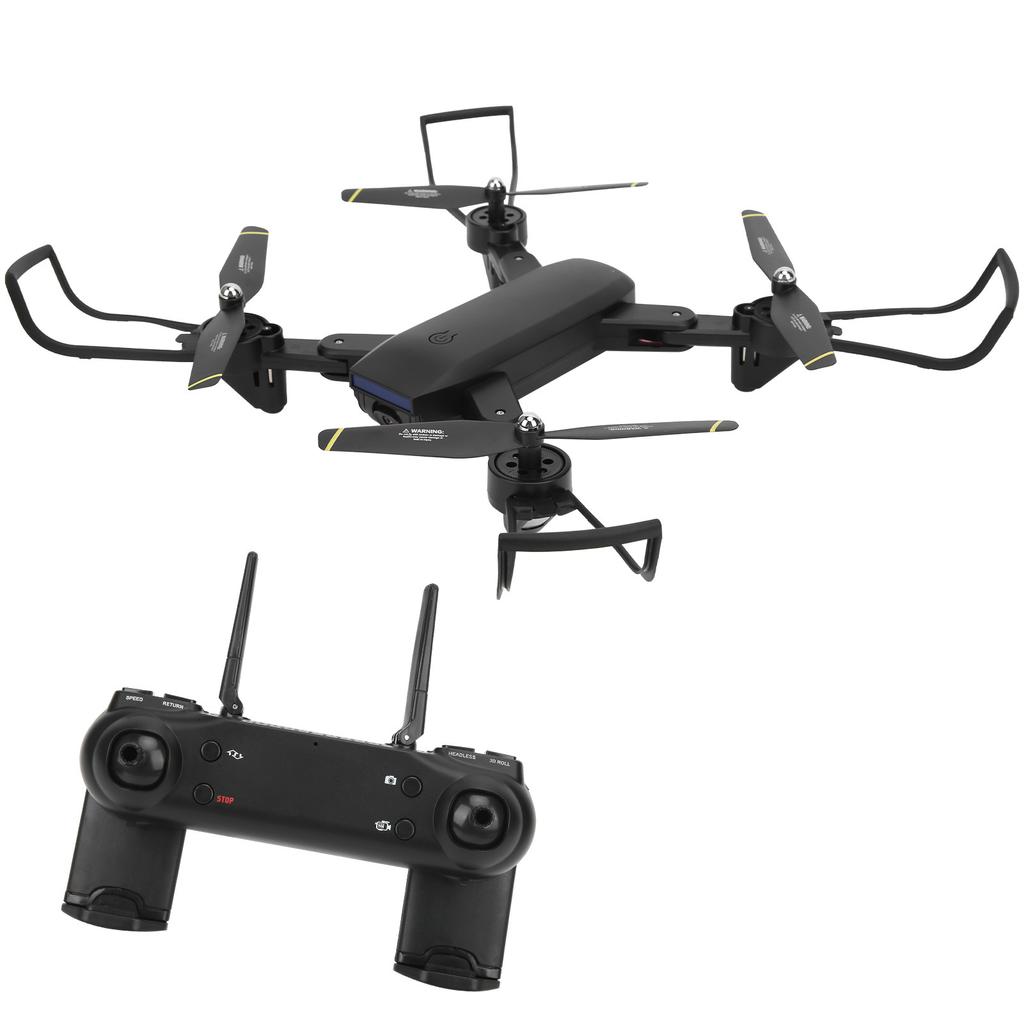 Remote Control 4K Camera Drone Altitude Hold Foldable RC Quadcopter with LED Light
