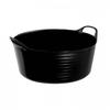 Red Gorilla Tubtrug Small Shallow Black 15L