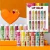 Набор помад Fruit Lipstick 12 натуральных бальзамов для губ Подарки для девочек Подарочный набор бальзамов для губ Увлажняют губы