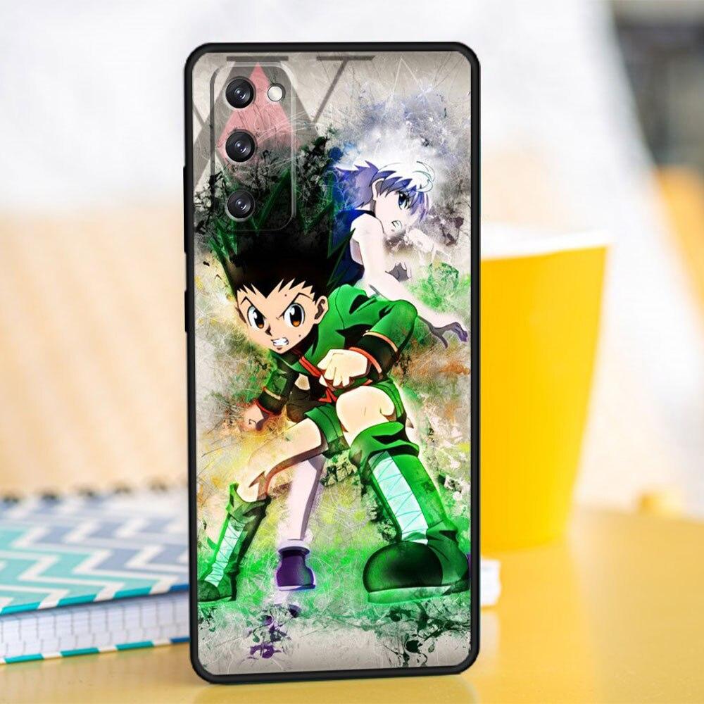 Custodia sottile ufficiale Anime Hunter X hunter per Samsung Galaxy S21 Plus S22 Ultra 5G S8 S10e S20 FE 2022 S9 S7 S10