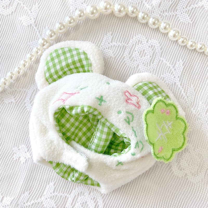 Clover Kigurumi Cap for Plush Toys (10cm) Green, Plush Clothes [Used]