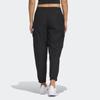 Adidas Neo Elastic Waist Joggers with Drawstring Women Bottoms Black IK3436