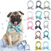 Cotton Dog Ice Scarf Soft Dog Cool Towel Puppy Cooling Headband  For Preventing Heatstroke