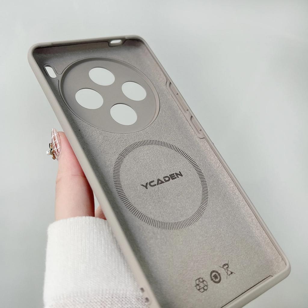 For Magsafe Liquid Silicone Case For VIVO X300 Ultra Soft Skin Smooth Magnetic Wireless Charging Cover Bumper For VIVO X300Ultra