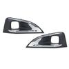 Classy-Car Front Bumper Lower Grille Fog Lamp Cover Car No Sensor Fog Light Cover For 4008 5008 GT Right