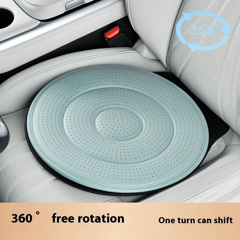 

1pc 360-Degree Rotating Seat Cushion, Rotating Car Seat Cushion, Non-Slip, Easy-To-Access Car Rotating Seat Accessories Polyester&Four Seasons&1&Basic Function зелёный