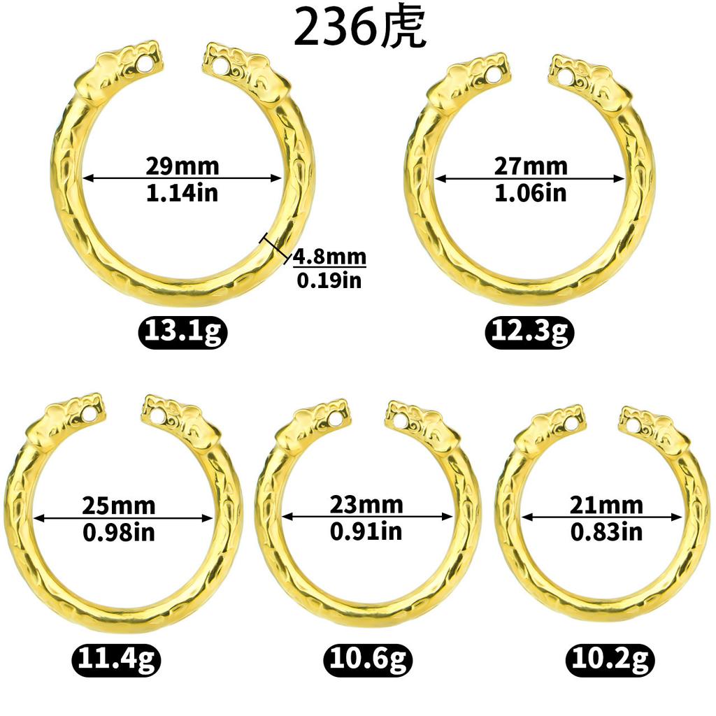 Anneau pénien pour homme, poids scrotal, anneau de résistance du prépuce, verrouillage du sperme en acier inoxydable, jouets sexuels pour homosexuels