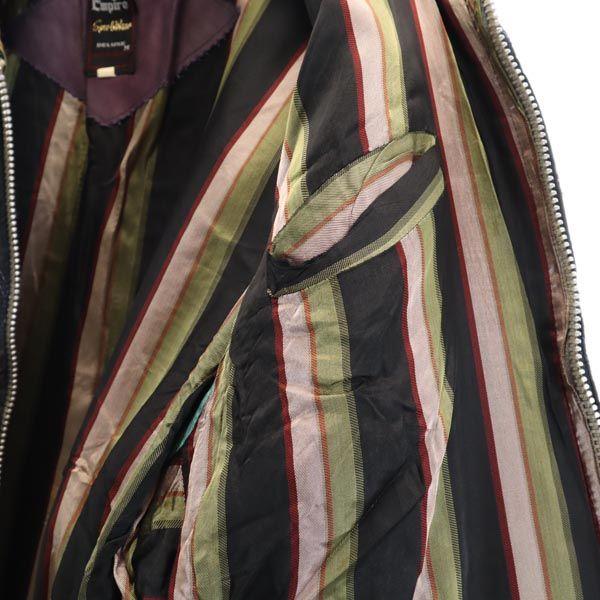 EMPIRE Long sleeve Quilted jacket M black Blouson Men's Used