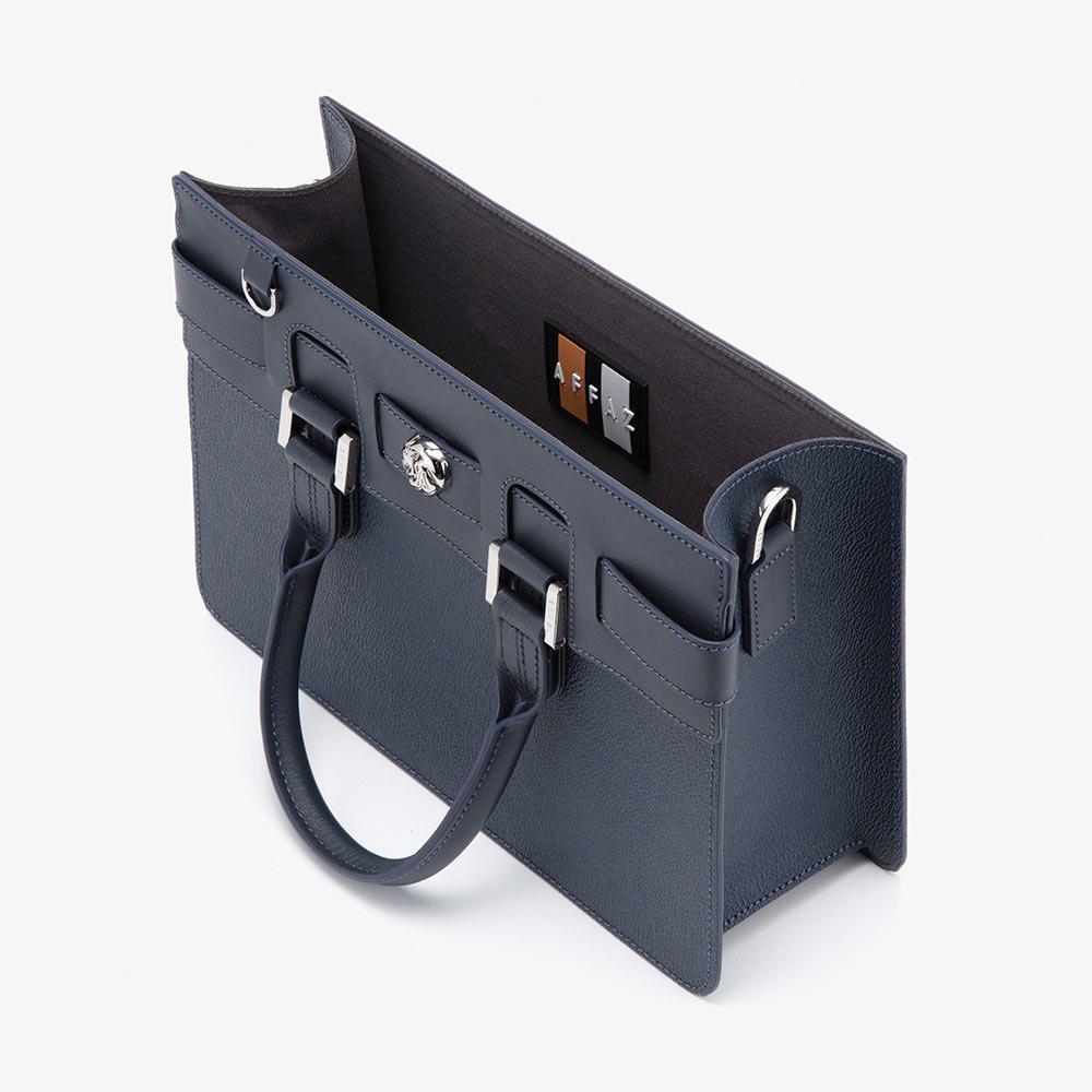 Affaz Nonno Medium Tote Navy
