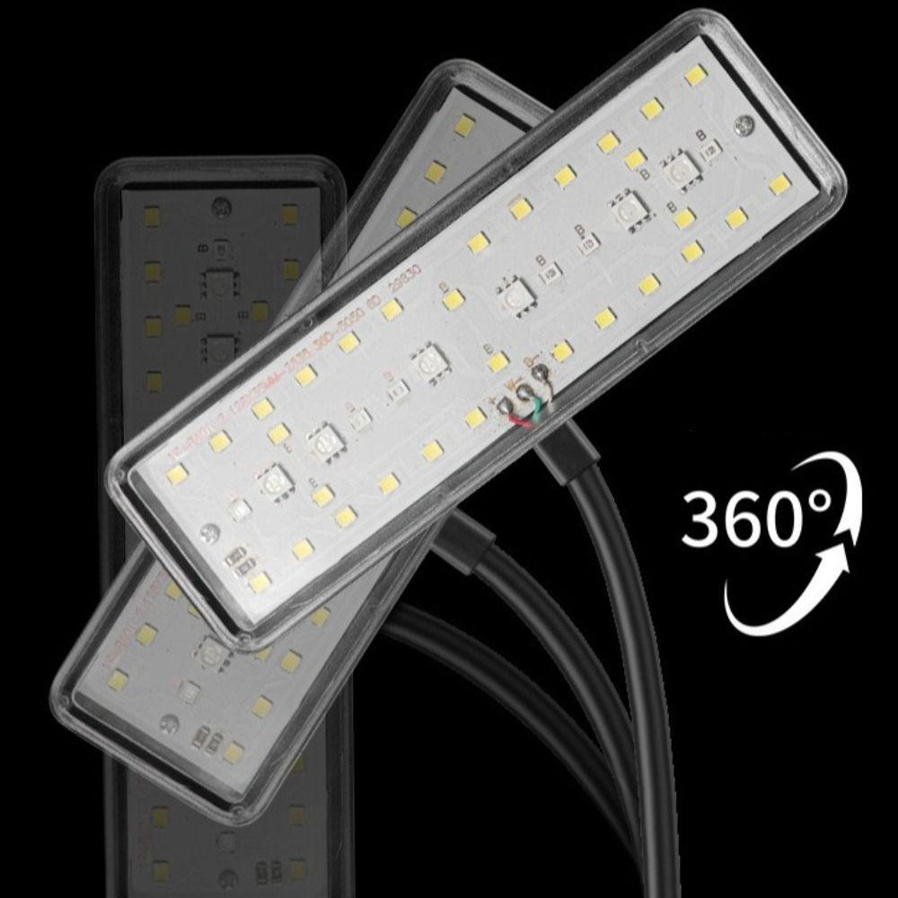 Super Slim Aquarium LED Light Dimmable Aquatic Plant Lamp Full Spectrum Grow Lamp  Home Aquascaping