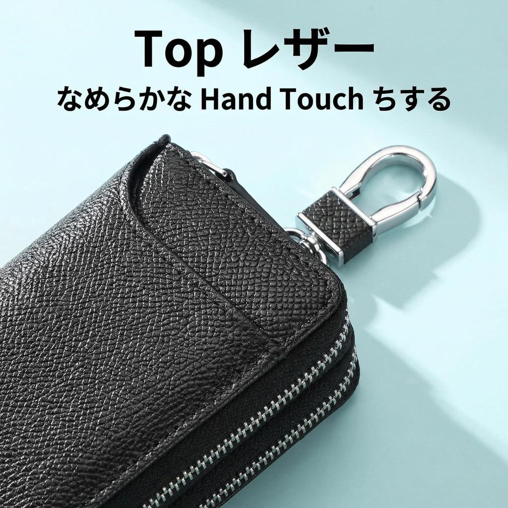 Key Case for Men and Smart Key Air Tag with Card Car Key Integrated Coin Multifunctional [ZBLXYXGS] Women, Compatible, Case, Holder, Leather,