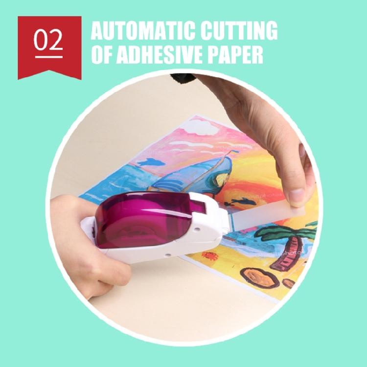 Practical Automatic Tape Dispenser Tape Cutting Tool Tape Cutter with Tape Desk Accessories for Cutting Tape