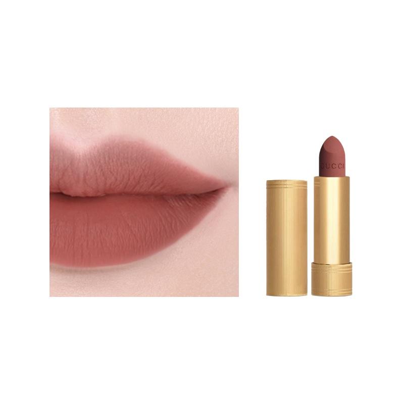 Gucci lipstick Gold velvet small gold