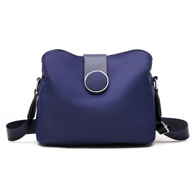 Waterproof Nyl Shoulder Bags For Women, New Arrival Female Small Crossbody Handbag, Solid Color Messenger Bag