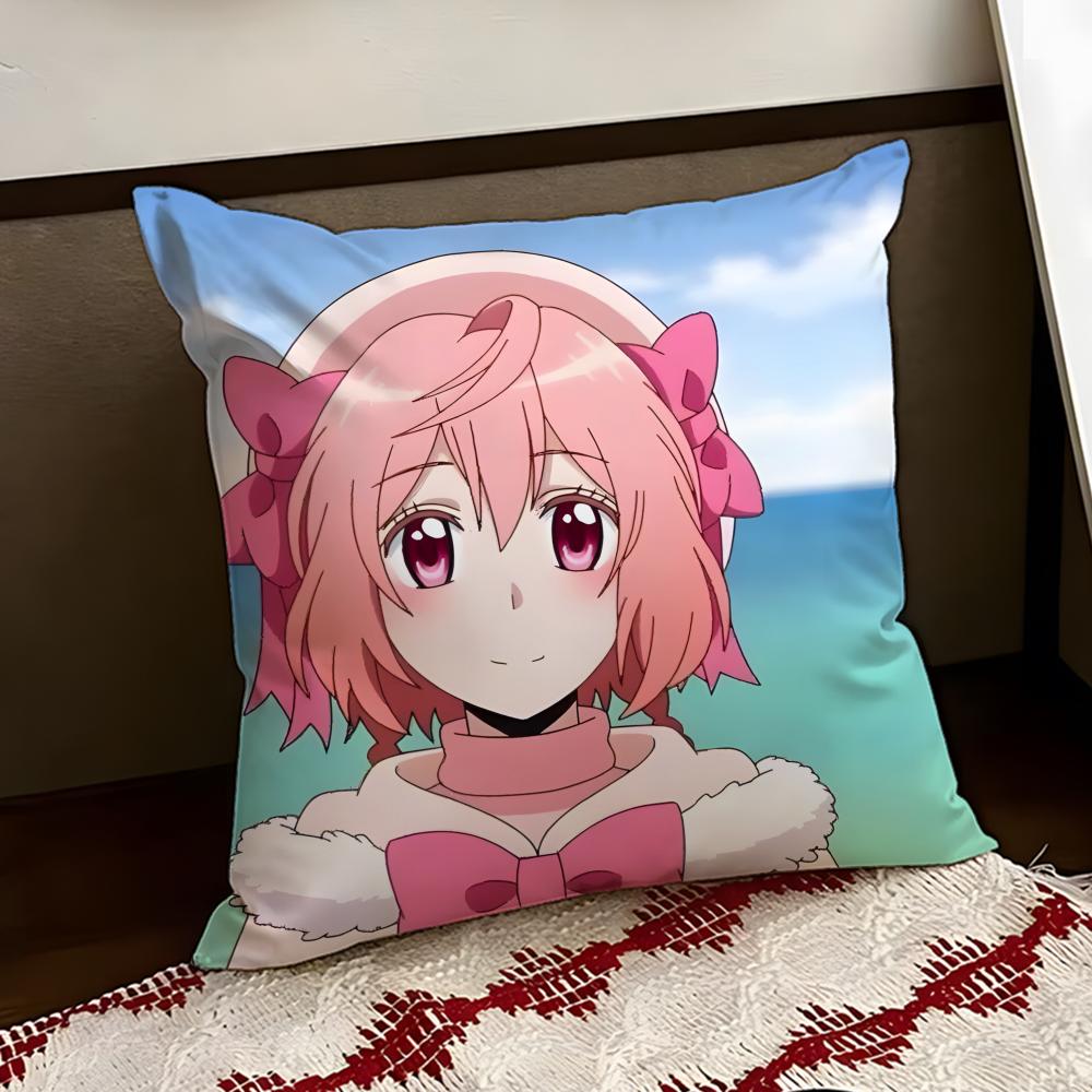 Anime  RRMMJ Cushion Cover Reversible Soft Durable Pillow Cover Home  Car MultiScene Use for Daily Comfort