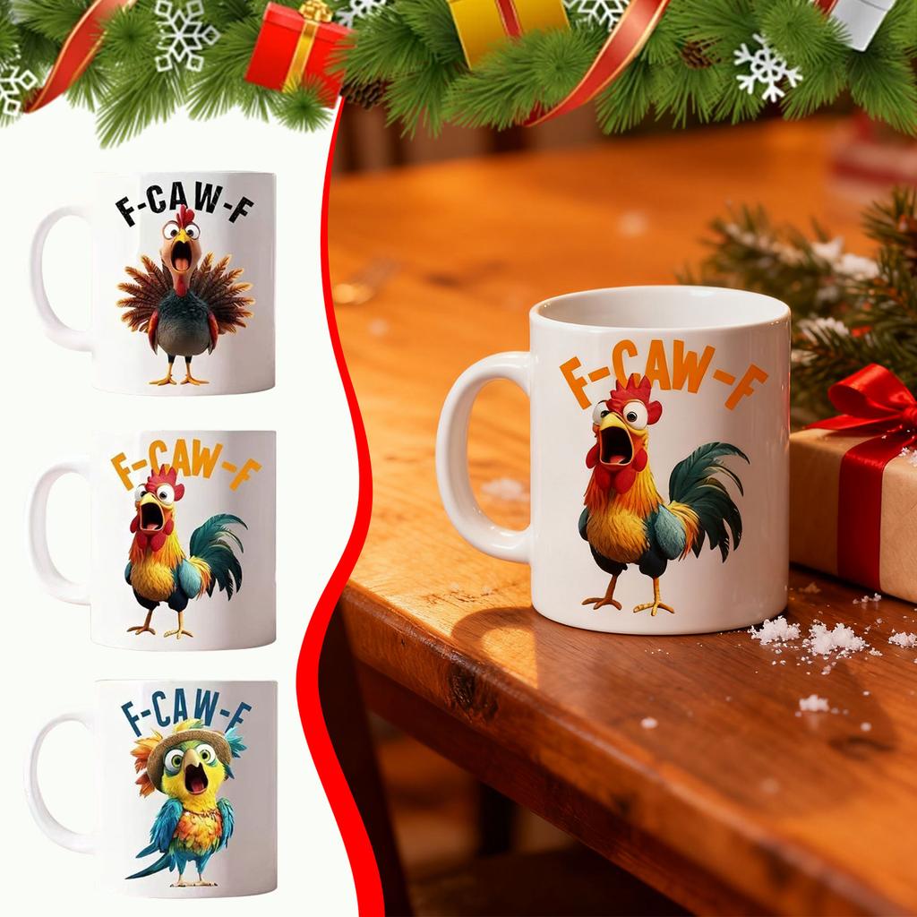 Creative Ceramic Mug With Handle For Coffee, Milk, Tea, Home