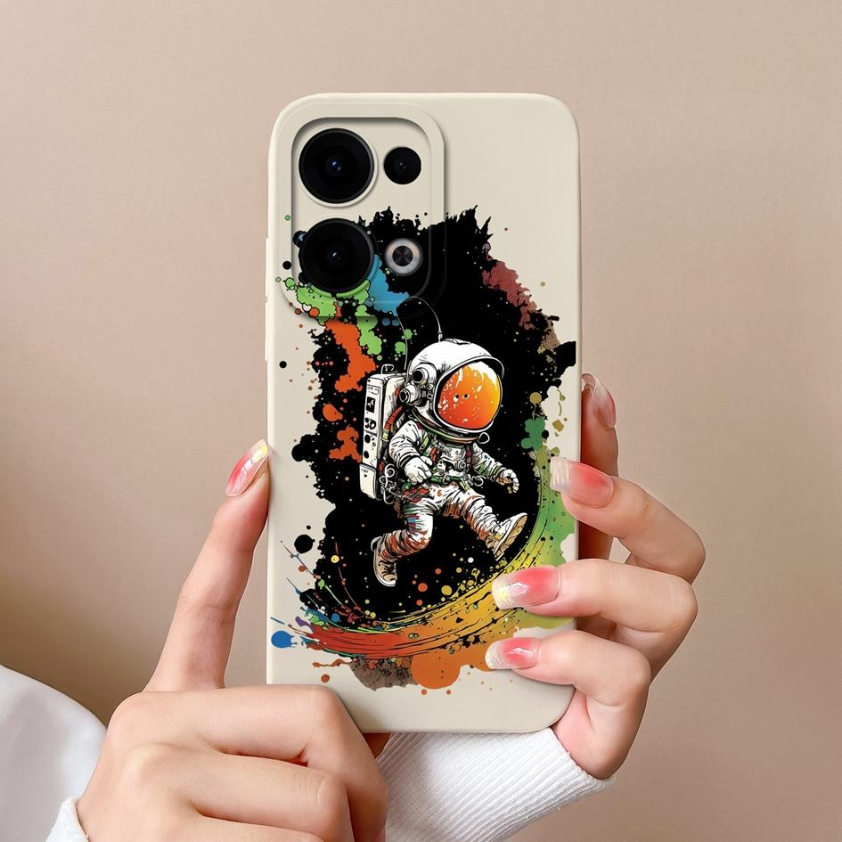 Pentru Oppo Reno13 Pro 12F Realme C75 Realme 14 Pro Plus F27 A3 NFC A40 A40m A60 Huse Drăguț Panda Broască Silicon Lichid Moale Anti-Alunecare Husă Pentru Oppo Carcasă