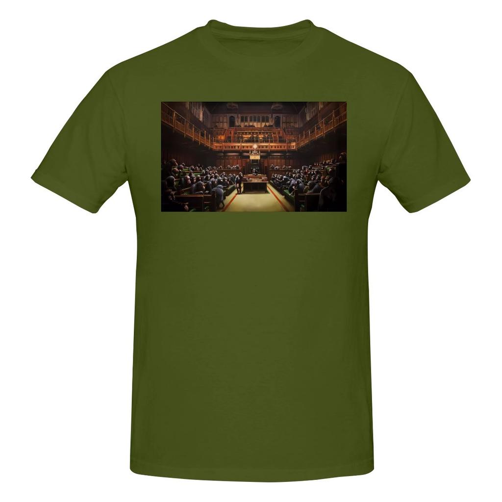Funny Devolved Parliaunisext Banksy Unisexs Printed Tshirt Unisex T Shirtanime Unisexga