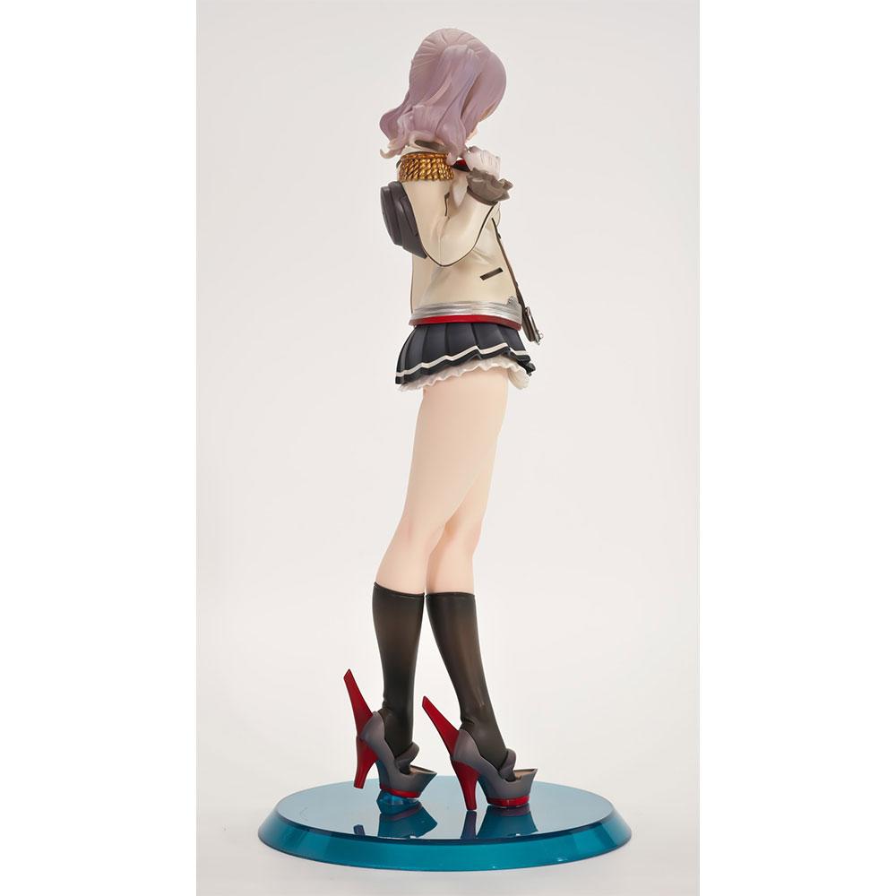 25CM Anime Fleet Collection Figure Kashima Standing Animation Model Toy Gift Collection Decoration Ornaments PVC