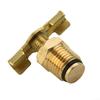 1 4 Brass New Type Gas Tank Blowdown Valve 2 Points 2 Points T-shaped