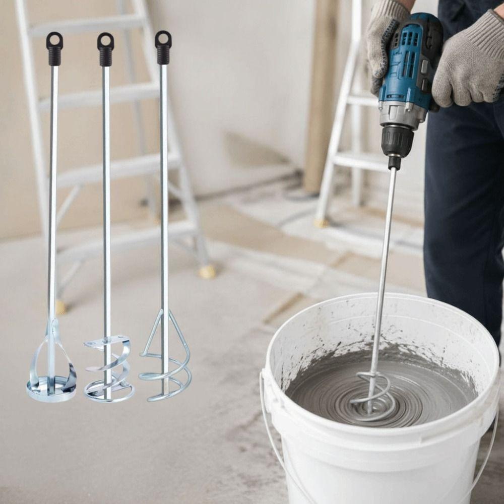 No Blind Spots Paint Stirrer Paint Coatings Paddle Mixer Paint Whisk Putty