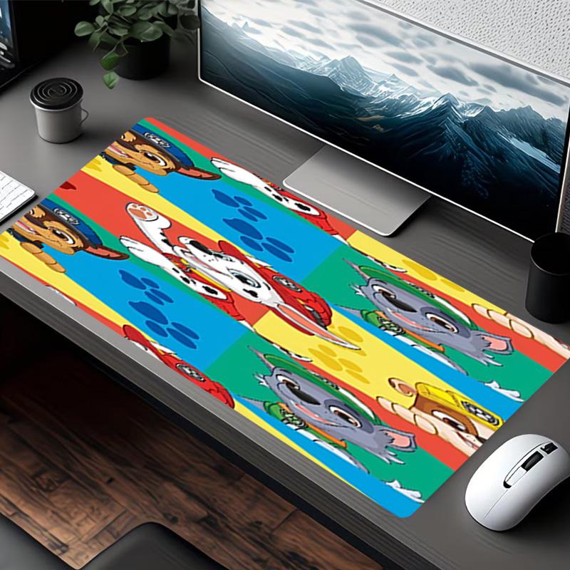 PAW Patrol Print Mouse Pad, for Keyboard Pad Laptop PC Mat for Office Home Use, Desk Decor, Perfect Birthday Gift for Gamers