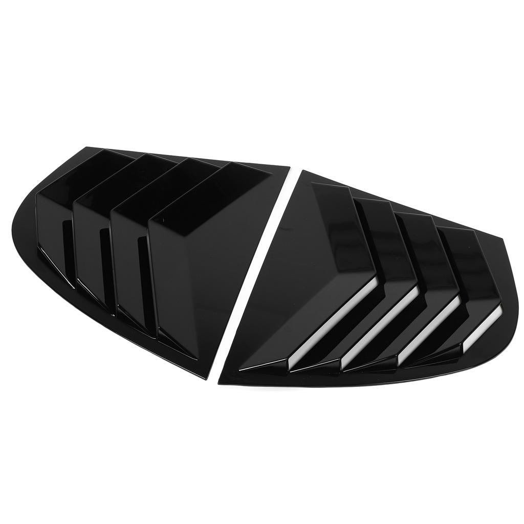 Par Dekseltrim for Bakrutejalusi på Bil Stilig Dekseltrim for Bakre Sidevindusjalusi for 5-serie