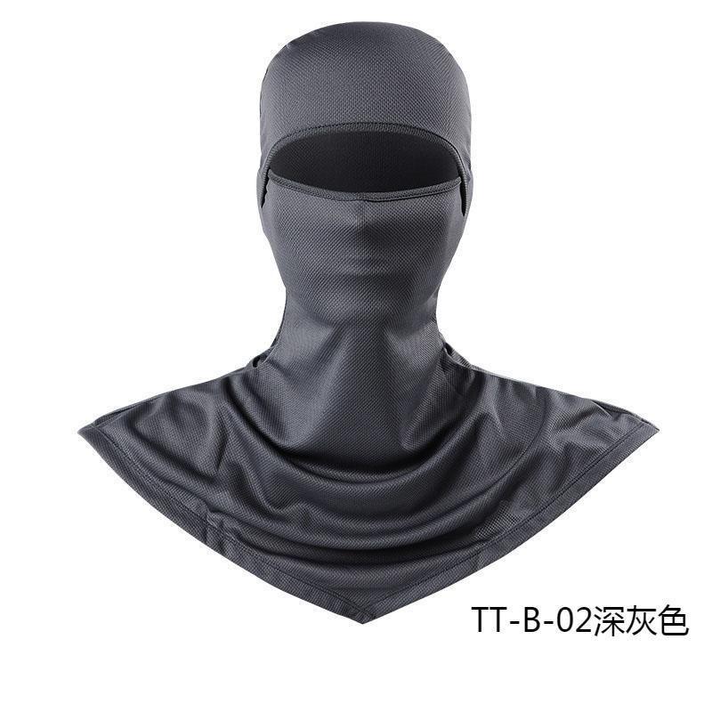 Male face mask UV protection cycling hood neck protection fishing sun protection full mask