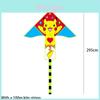 Weifang Vlieger Nieuwe 2 Meter Drievoudige Puzzelvlieger Kinderen Volwassene Lange Staart Vlieger Buiten Cartoon Patchwork Vlieger