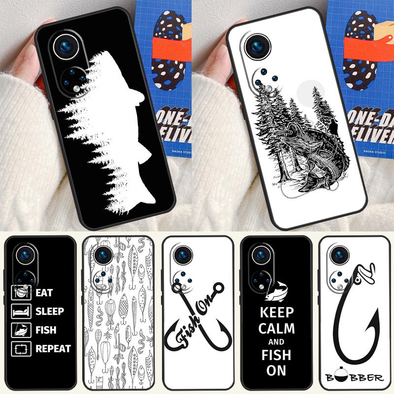 Love Fishing Case For Honor X9c X8a X8b X9b X9a X8 X9 50 70 90 Lite Honor 200 Pro Magic 5 6 7 Lire Cover